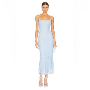 REVOLVE Light Blue Maxi Dress